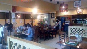 interior at Hanoi Kitchen in Bangkok