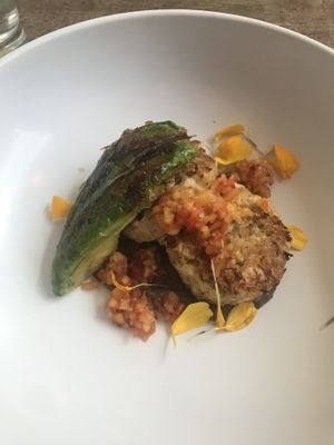 Crab cakes  at Max Well in New Orleans