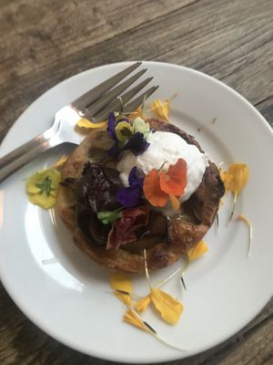 Pear galette  at Max Well in New Orleans