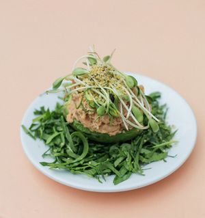 Stuffed Avocado at Max Well in New Orleans