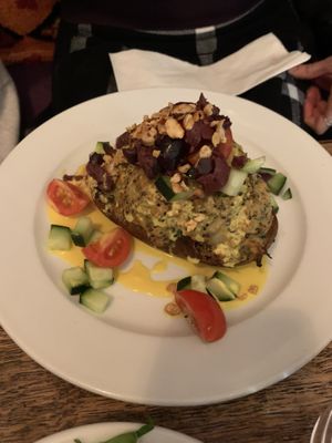 Twice Baked Mediterranean Potato at Max Well in New Orleans