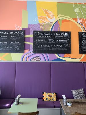 Menu at Max Well in New Orleans