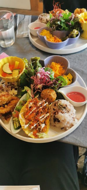 Platter at Onwa in Nara