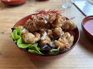 Karaage Don  at Onwa in Nara