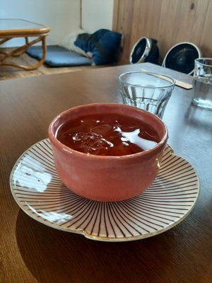 Earl grey with ice :) at Onwa in Nara