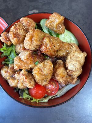 Delicious karate bowl (large size)  at Onwa in Nara