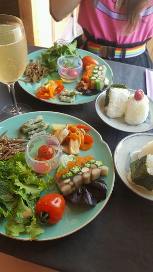 Vegan Plate at Onwa in Nara