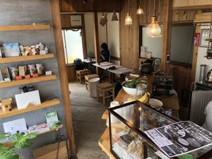 Cosy and beautiful local cafe at Onwa in Nara