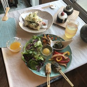 Vegan delight
 at Onwa in Nara