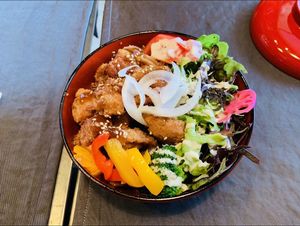 Awesome bowl! Don’t miss it!!! at Onwa in Nara