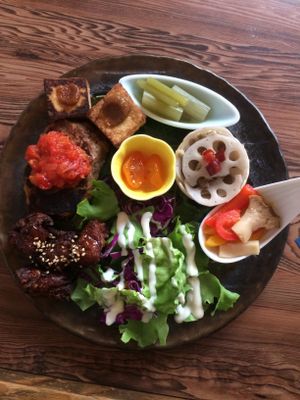 plate at Onwa in Nara