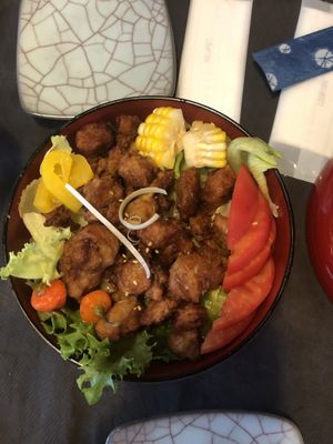 Karaage at Onwa in Nara