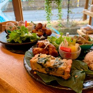 Vegan&Gluten-Free Plate.
 at Onwa in Nara