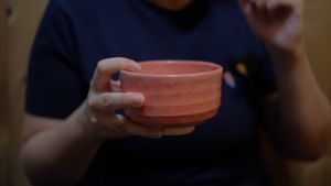 Nice local earl grey at Onwa in Nara