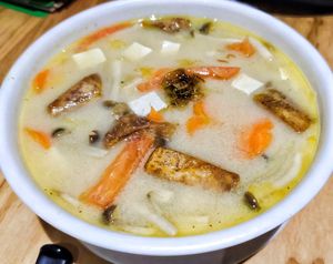 Bee hoon soup at Dessert Library in Johor Bahru