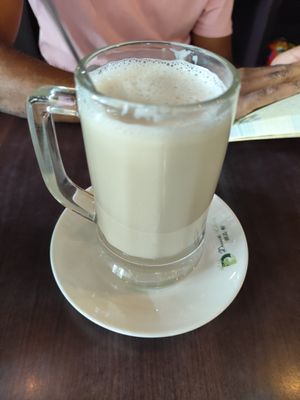 Fresh soya milk (tastes home-made (freshly squeezed) at Dessert Library in Johor Bahru
