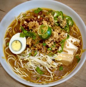 Mee Rebus  at Dessert Library in Johor Bahru