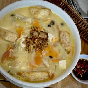 Signature Taro Bihun Soup  at Dessert Library in Johor Bahru