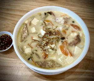 Signature Taro Bihun Soup  at Dessert Library in Johor Bahru