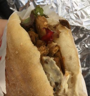 vegan döner at Mr. Döner in Freiburg