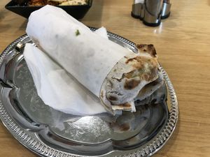 veganer Lahmacun at Mr. Döner in Freiburg