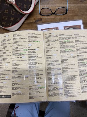 So many teas!!  at Tea Shrine in Alice Springs