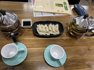 Dim sums at Tea Shrine in Alice Springs