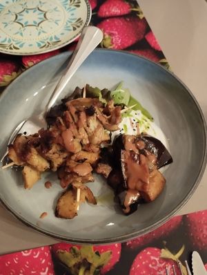 Kebab (super delicious) at Sesamo Nero in Pescara