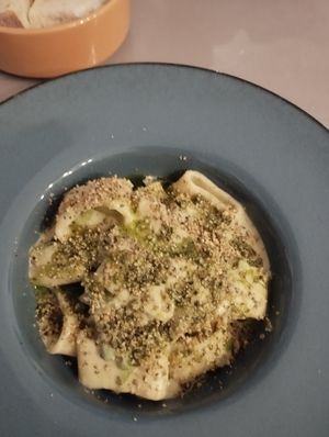 paccheri (sooo good) at Sesamo Nero in Pescara