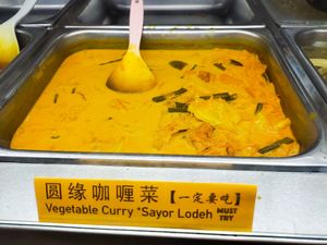 Curry at Yuan Yuan 圓緣素食 - Chinatown in Central Singapore