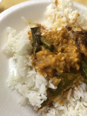 Japanese curry  at Yuan Yuan 圓緣素食 - Chinatown in Central Singapore