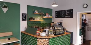 Interior at Grüngut in Berlin