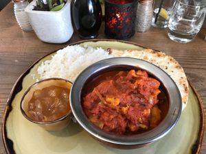 Cauliflower tikka masala  at The Butlers Arms in Blackburn