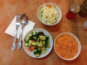 Lunch at Jagannath in Veliky Novgorod