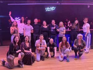 Bristol vegans go roller skating. June 2024  at Bristol Vegans in Bristol