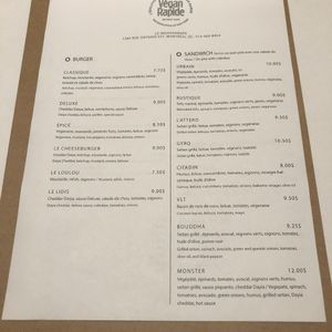 Vegan Rapide at Vegan Rapide - Le Misanthrope in Montreal