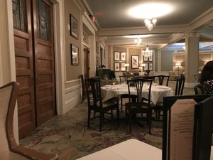 Main dining room at Mount Washington Resort in Bretton Woods