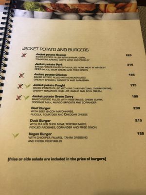 vegan options that are not pizzas  at La Strada in Brno