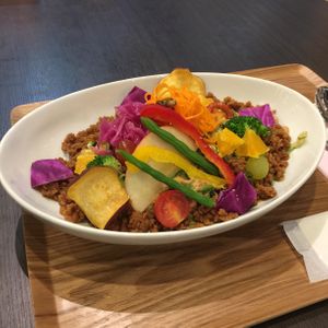 Vegan Rice Bowl  at Where is a Dog in Tokyo