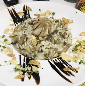 risoto de limão  siciliano at Veganza - Barra Shopping in Rio De Janeiro