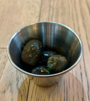 Olives at Sapiens in Santiago