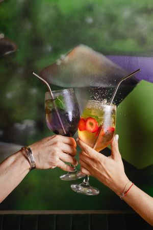 Cheers!  at Sapiens in Santiago