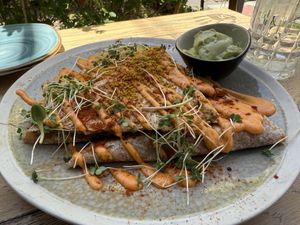 Quesadilla   at Sapiens in Santiago