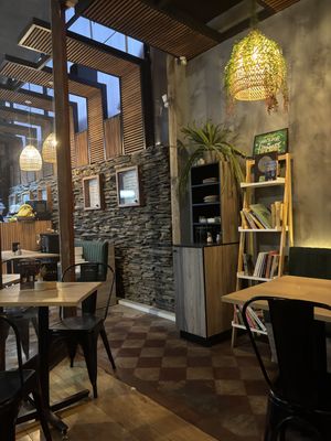 Interiour  at Sapiens in Santiago