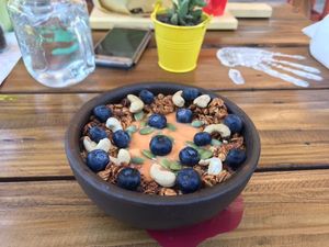 Smoothie Bowl at Sapiens in Santiago