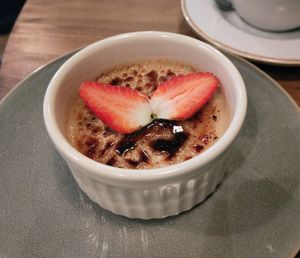 Crème Brûlée at Sapiens in Santiago