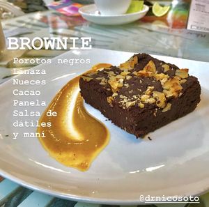 Brownie at Sapiens in Santiago