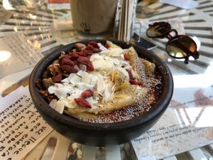 Açai Bowl at Sapiens in Santiago