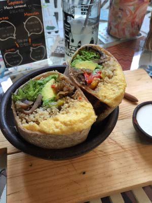 Burrito Chick at Sapiens in Santiago