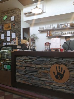 Muy hermoso el ambiente at Sapiens in Santiago